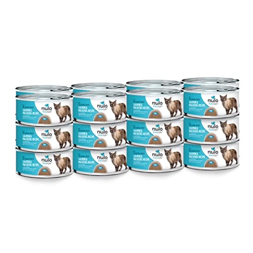 Nulo Freestyle Cat and Kitten Wet Pate Canned Cat Food, Premium All Natural Grain-Free, with 5 High Animal-Based Proteins and Vitamins to Support a Healthy Immune System and Lifestyle