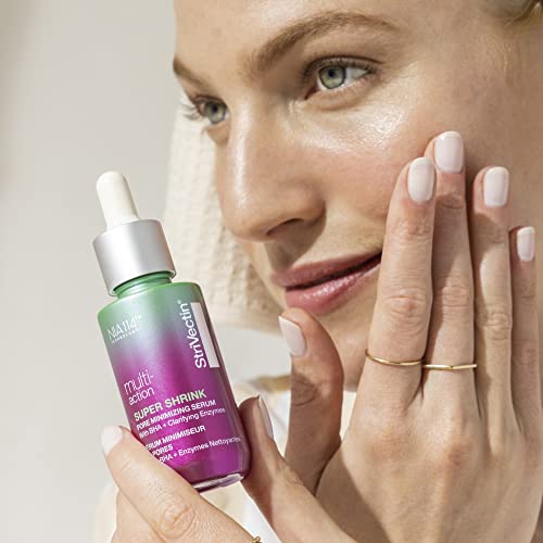 Multi-Action Super Shrink Pore Minimizing Serum for minimizing clogged pores and blackheads for tightening and brightening skin texture