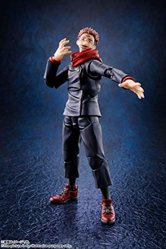 TAMASHII NATIONS Yuji Itadori Jujutsu Kaisen, Bandai Spirits S.H.Figuarts , Black