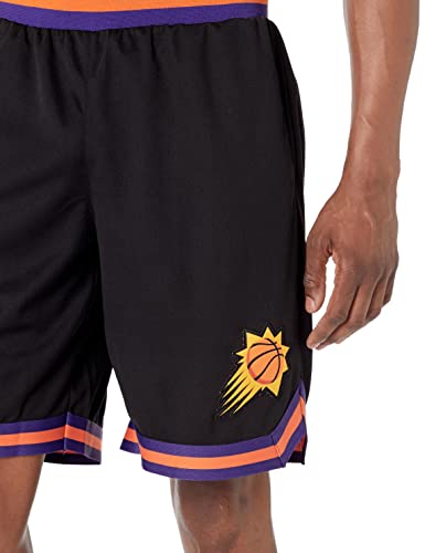 Ultra Game NBA Phoenix Suns Mens Woven Basketball Shorts, Team Color, Small