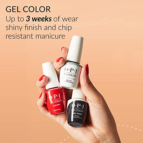 OPI GelColor, Coca-Cola® Red, Red Gel Nail Polish, 0.5 fl oz