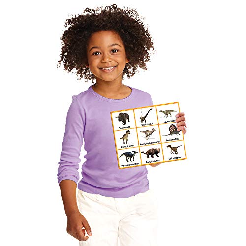 The Learning Journey: Match It! Bingo - Dinosaurs - Sight Word Bingo - Award Winning Toys