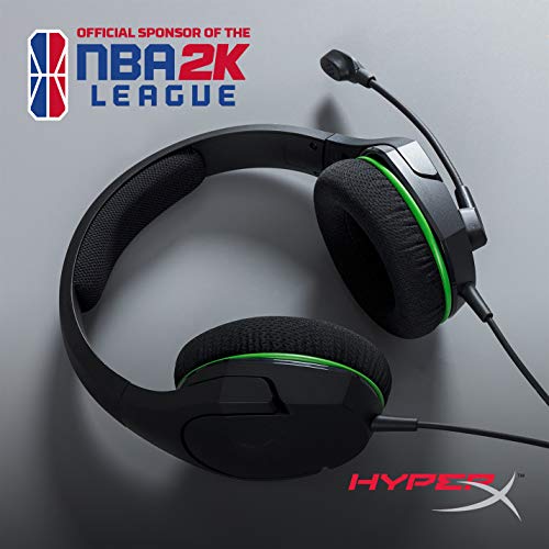 HyperX CloudX Stinger Core - Official Licensed for Xbox, Gaming Headset with In-Line Audio Control, Immersive In-Game , Microphone