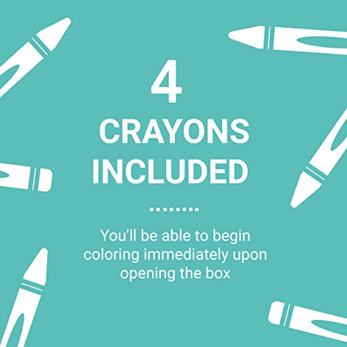 Mudpuppy Flower Garden Mini Coloring Roll