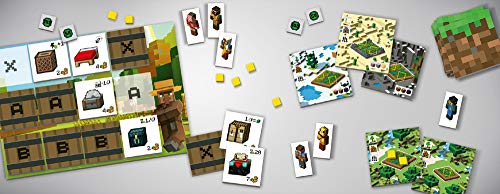 Ravensburger Minecraft: Builders and Biomes - Farmer's Market Expansion Strategy Board Game Ages 10 and Up - Amazon Exclusive