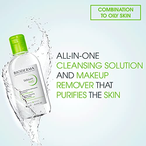 Bioderma - Sébium H2O - Micellar Water - Cleansing and Make-Up Removing - for Combination to Oily Skin