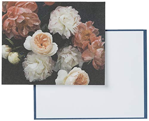 Pretty Peonies: 20 Different Notecards and Envelopes (Floral Stationery Set, Flower Photography Notecards)