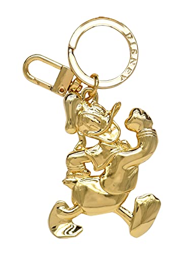 Disney Donald Duck Pewter Keyring, Gold