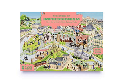Laurence King The Story of Impressionism 1000 Piece Puzzle