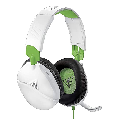 Turtle Beach Recon 70 Xbox Gaming Headset for Xbox Series X|S, Xbox One, PS5, PS4, PlayStation, Nintendo Switch, Mobile, and PC with 3.5mm - Flip-to-Mute Mic, 40mm Speakers - White