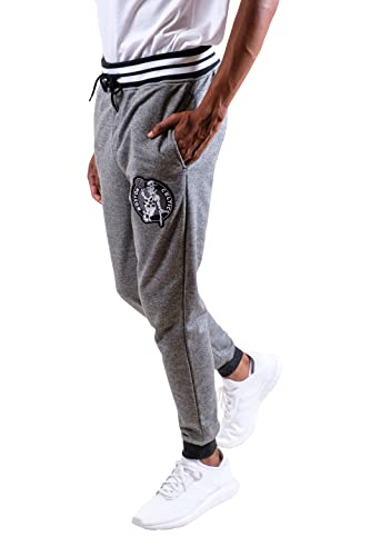 Ultra Game NBA Men's Soft Fleece Active Jogger Sweatpants