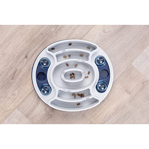 TRIXIE Dog Activity Slide and Feed Strategy Game, Level 2, Dog Puzzle Toy, Dog Treat Puzzle, Interactive Play, Enrichment Toys, Slow Feeder