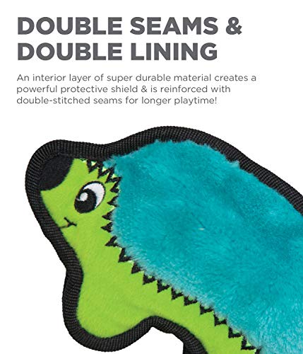 Outward Hound Invincibles Mini Hedgehog Plush Dog Toy, XS