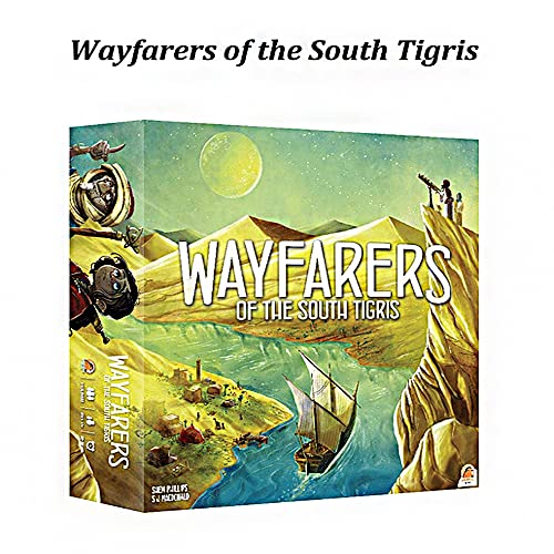 RENEGADE GAMES Wayfarers of The South Tigris - Dice Placement Strategy Board Game, Ages 14+, 1-4 Players, 60-90 Min