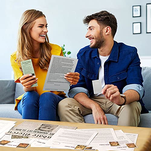 Think Fun Cold Case: A Story to Die for– A Murder Mystery Game in a Box for Ages 14 and Up