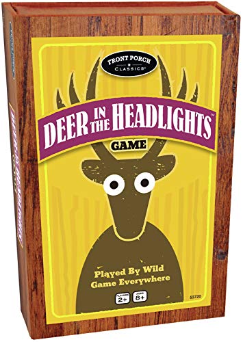 Deer In The Headlights The Card and Dice Game played by Wild Game Everywhere for Ages 5 and Up