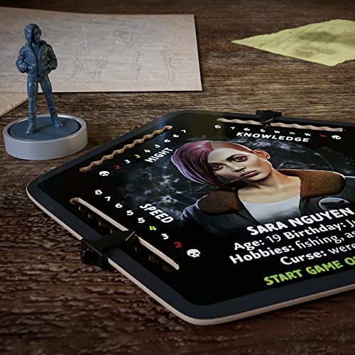 Hasbro Gaming Betrayal The Werewolf's Journey Blood on The Moon Tabletop Board Game Expansion, Ages 12+, Requires Betrayal at House on The Hill 3rd Edition to Play