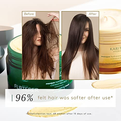 Rene Furterer KARITE NUTRI Intense Nourishing Day Cream, Leave-in Cream, Shea Oil, Shea Butter, 3.3 Fl Oz (Pack of 1)