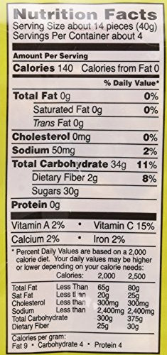 Trader Joe's Dried Fruit Soft and Juicy Mandarins 6 Oz, (Pack of 5)