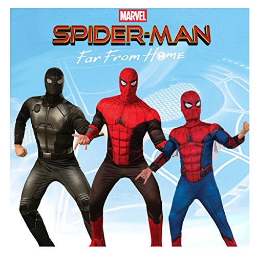 Rubie's Marvel Spider-Man Far from Home Child's Spider-Man Costume and Mask, Small,Red/Blue
