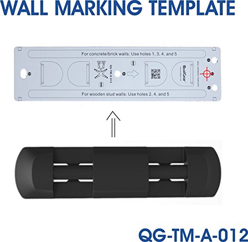 QualGear Qg-TM-A-012 Universal Ultra Slim Low Profile Articulating Wall Mount for 23-55 Inches LED TVs, Black [UL Listed]
