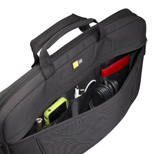 Case Logic 15.6-Inch Laptop Attache (VNAI-215), black, 15.7 x 4.3 x 12.6 in