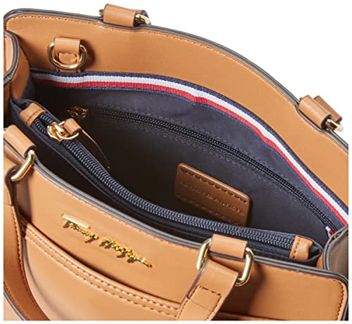 Tommy Hilfiger Quinn Satchel Bag, Sable