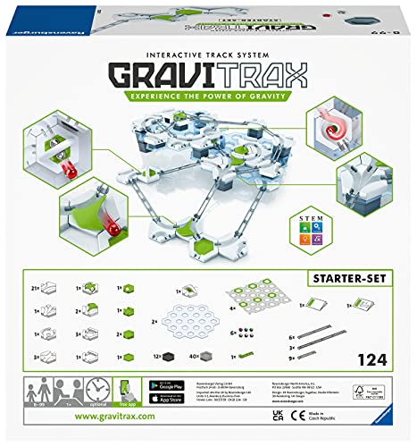 Ravensburger Gravitrax Starter Set Marble Run and STEM Toy For Kids Age 8 and Up - Endless Indoor Activity for Families