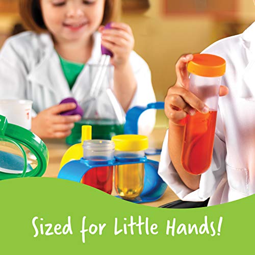 Learning Resources Primary Science Lab Activity Set - Science Kits for Kids Ages 3+ STEM Toys for Toddlers, Science Classroom Decor