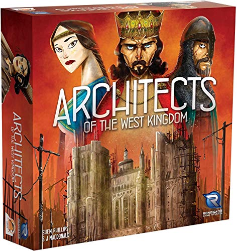Renegade Game Studios Architects of the West Kingdom Game for 1-5 Players Aged 12 and Up