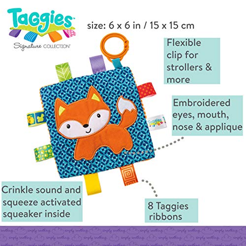 Taggies Crinkle Me Toy, Fox