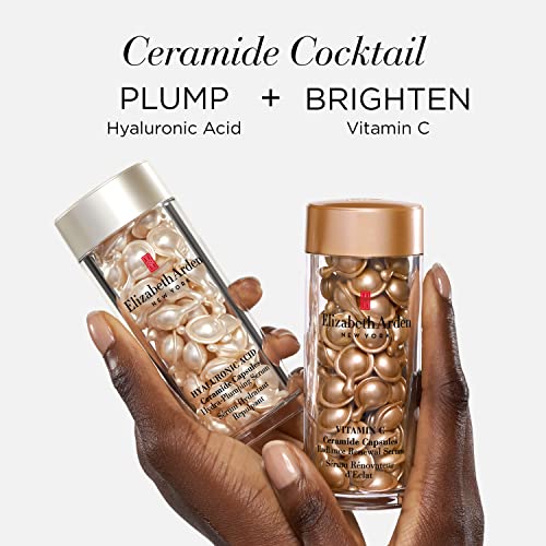 Elizabeth Arden Vitamin C Ceramide Capsules Serum, Daily Skin Care, Birghtening Face Serum