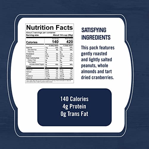 Kar’s Nuts Cranberry Almond Delight Trail Mix, 3 oz Individual Packs – Bulk Pack of 42, Gluten-Free Snacks