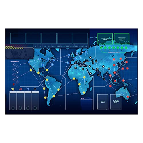 Pandemic Legacy Season 1 Red Edition Board Game | Board Game for Adults and Family | Cooperative Board Game | Ages 13+ | 2 to 4 players | Average Playtime 60 minutes | Made by Z-Man Games