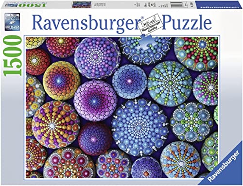 Ravensburger One Dot at a Time 1500 Piece Jigsaw Puzzle for Adults – Every Piece is Unique, Softclick Technology Means Pieces Fit Together Perfectly