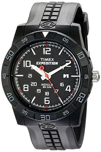 Timex Men's T49831 Expedition Rugged Analog Black Resin Strap Watch