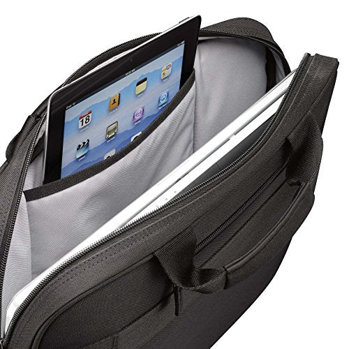 Case Logic 15-Inch Laptop and Tablet Briefcase, Black (DLC-115)