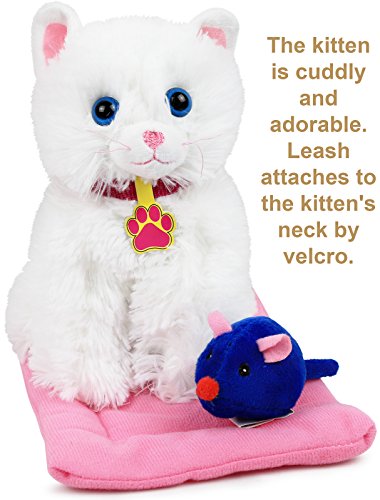 Click N' Play Toy Kitten Set for Kids, Toy Cat Bed - Little Girl Toys, Toys for 3+ Year Old Girls, Gifts for 3+ Year Old Girl, Gifts for 3 Year Old Girl, Toys for 3 Year Old Girls, Girl Toys Age 4-5
