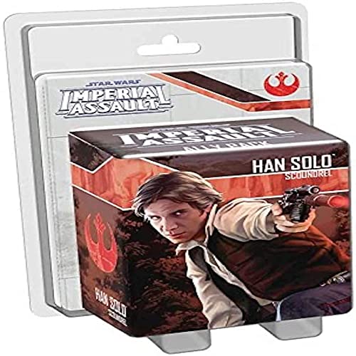 Star Wars Imperial Assault Board Game Han Solo Scoundrel ALLY PACK | Strategy Game | Battle Game for Adults and Teens | Ages 14+ | 1-5 Players | Avg. Playtime 1-2 Hours | Made by Fantasy Flight Games