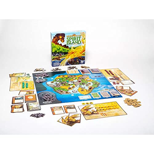 Greater Than Games Horizons of Spirit Island | Cooperative Strategy Board Game | 1-3 Players