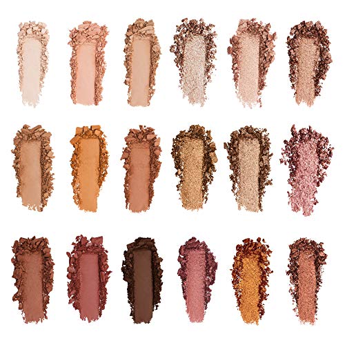 LORAC PRO Matte and Shimmer Eyeshadow Palette, Soleil | Glitter | Mirror Compact | Cruelty Free, Gluten Free, Vegan