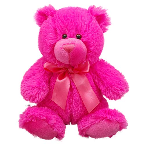 Anico 8' Colorful Cutie Bear, Hot Pink