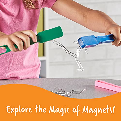 Learning Resources Magnetic Wands - 6 Pieces, Ages 3+ Educational Learning Kits, Science Experiment Tools, Preschool Learning Toys, Homeschool Supplies