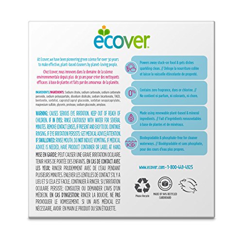 Ecover Automatic Dishwashing Tablets Zero, 25 Count, 17.6 Ounce