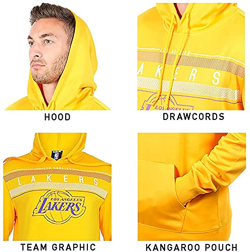 Ultra Game NBA Men's Fleece Midtown Pullover Sweatshirt