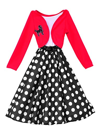 Rubie's womens Fabulous 50's Polka Dot Sock Hop Girl Adult Sized Costumes, As Shown, Standard US