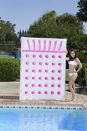 Poolmaster Double French Pocket Swimming Pool Mattress Float Lounge