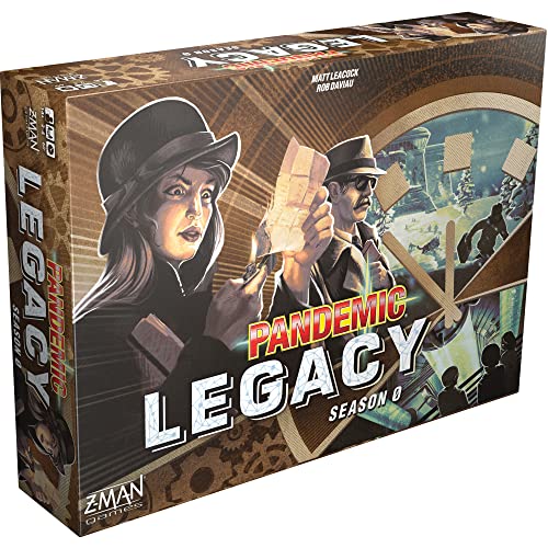 Pandemic Legacy Season 0 Board Game | Board Game for Adults and Family | Cooperative Board Game | Ages 14+ | 2 to 4 Players | Average Playtime 60 Minutes | Made by Z-Man Games