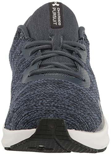 Under Armour Men's Charged Pursuit 3 Twist Running Shoe, (401) Downpour Gray/Downpour Gray/White, 11