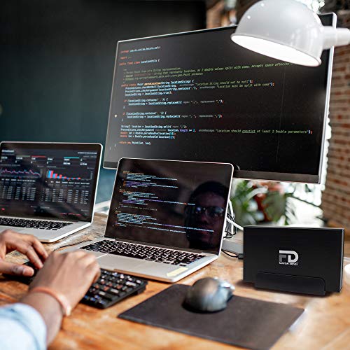 Fantom Drives 2TB External Hard Drive HDD, GFORCE 3 Pro 7200RPM, USB 3.0, Aluminum, Black, GF3B2000UP